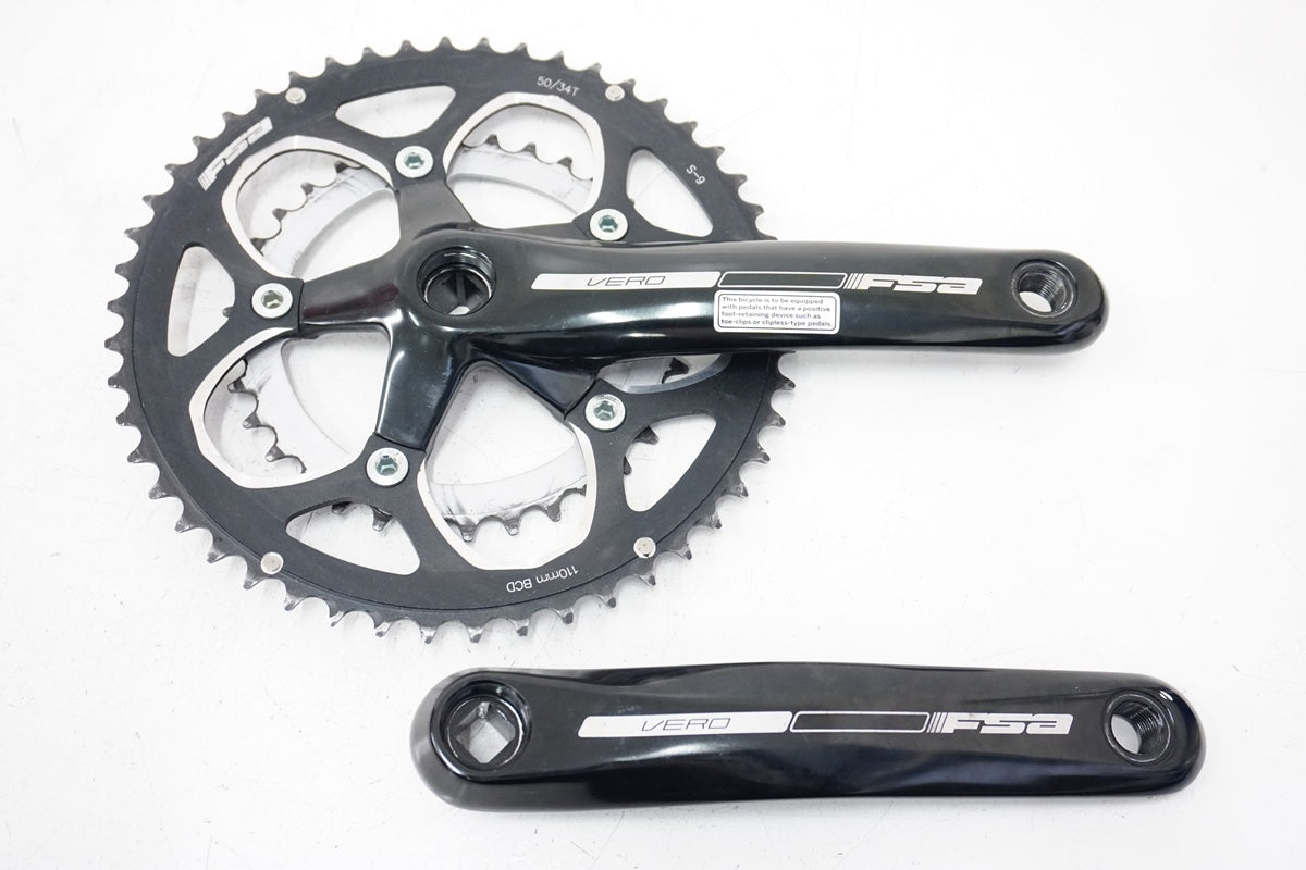 FSA「エフエスエー」 VERO 50-34T 170mm クランクセット / 浜松店
