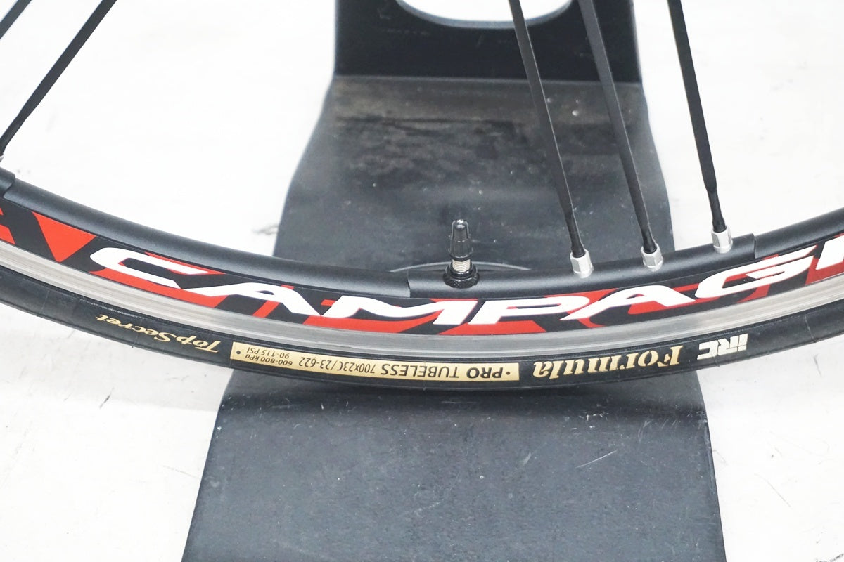 カンパニョーロ　EURUS 15cチュウブラー　カンパフリー　11s (美品) カンパニョーロ CAMPAGNOLO ユーラス EURUS 15C 2WAY FIT ホイール