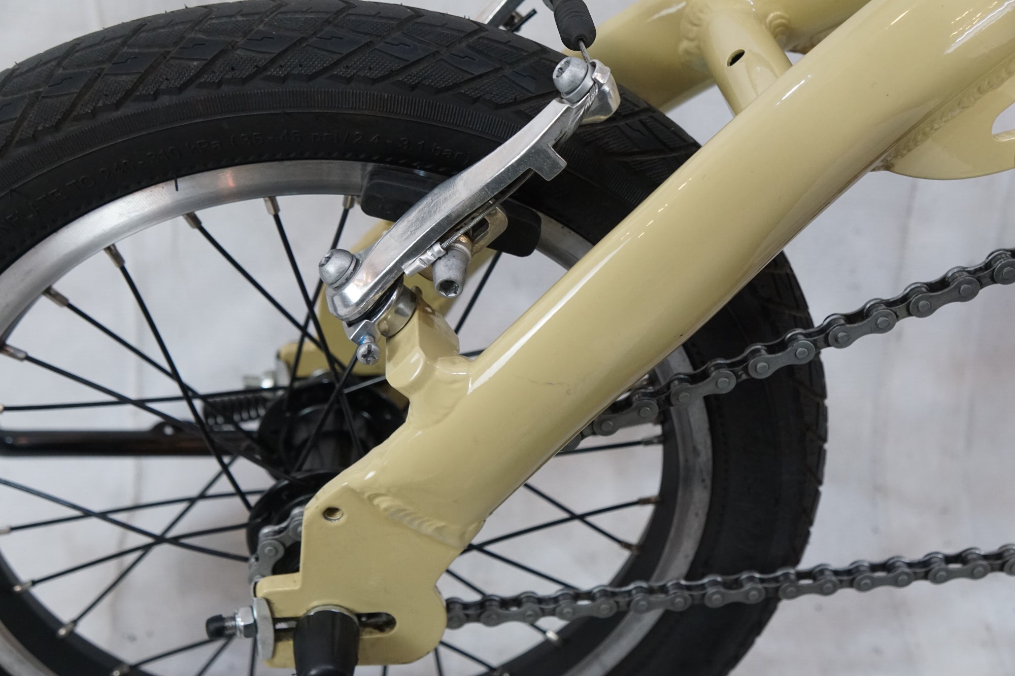ASAHI 「アサヒ」 LOG OUTRUNK 14インチ 年式不明 折り畳み自転車 / バイチャリ浦和ベース