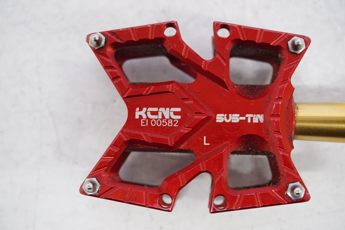 KCNC 「ケーシーエヌシー」 KNIFE ナイフ ステンレススチール スピンドル ペダル / 浜松店