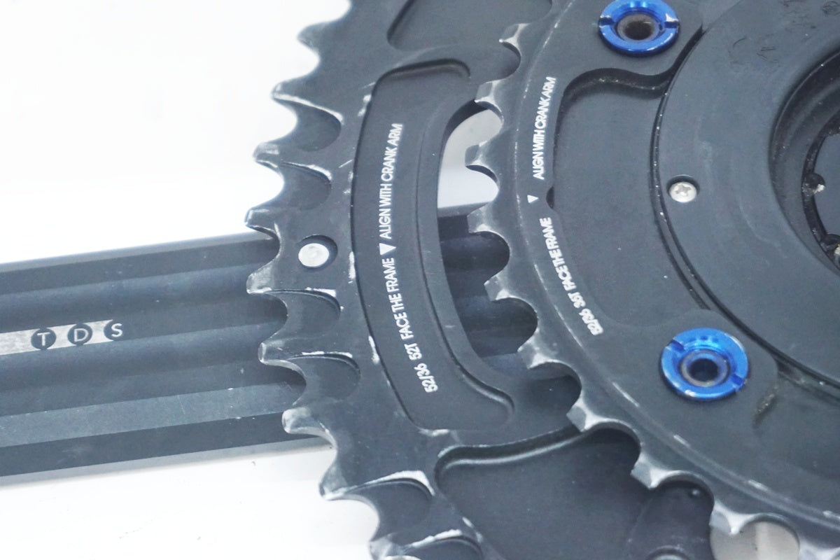 ROTOR 「ローター」 3D+ POWER2MAX 52-36T 170mm クランク / 大阪美原