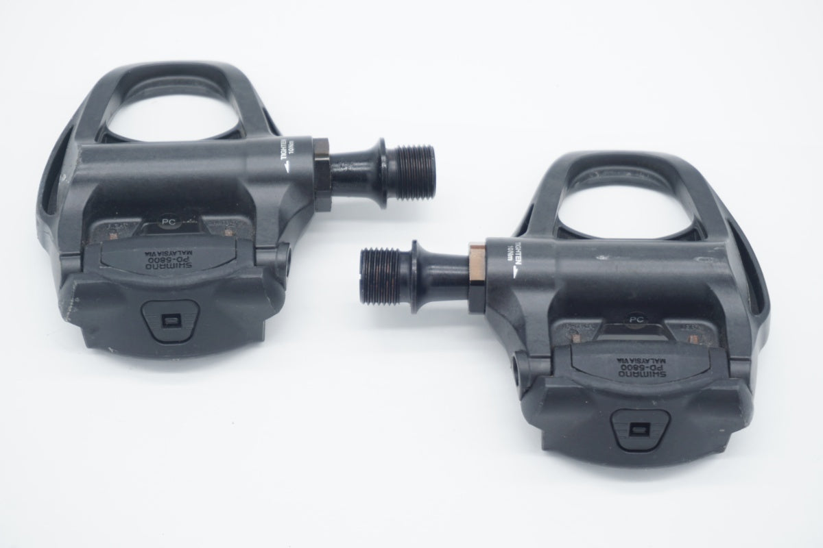 未使用品 Shimano　シマノ 　105 PD-5800 　SPD－SLペダル Amazon | シマノ ビンディングペダル105 PD-5800 | シマノ