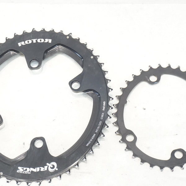 ROTAR - rotor  楕円チェーンリング 50/34 ROTOR 「ローター」 Q-RINGS 50-34T チェーンリングセット