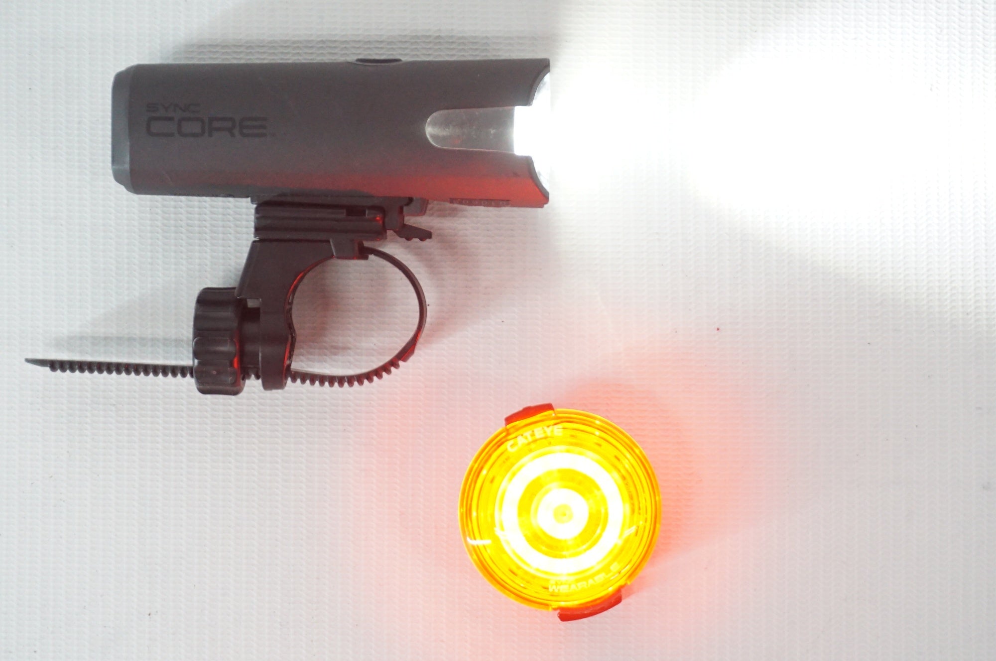 CATEYE 「キャットアイ」 SYNC CORE/WEARABLE ライトセット / 阪急塚口店