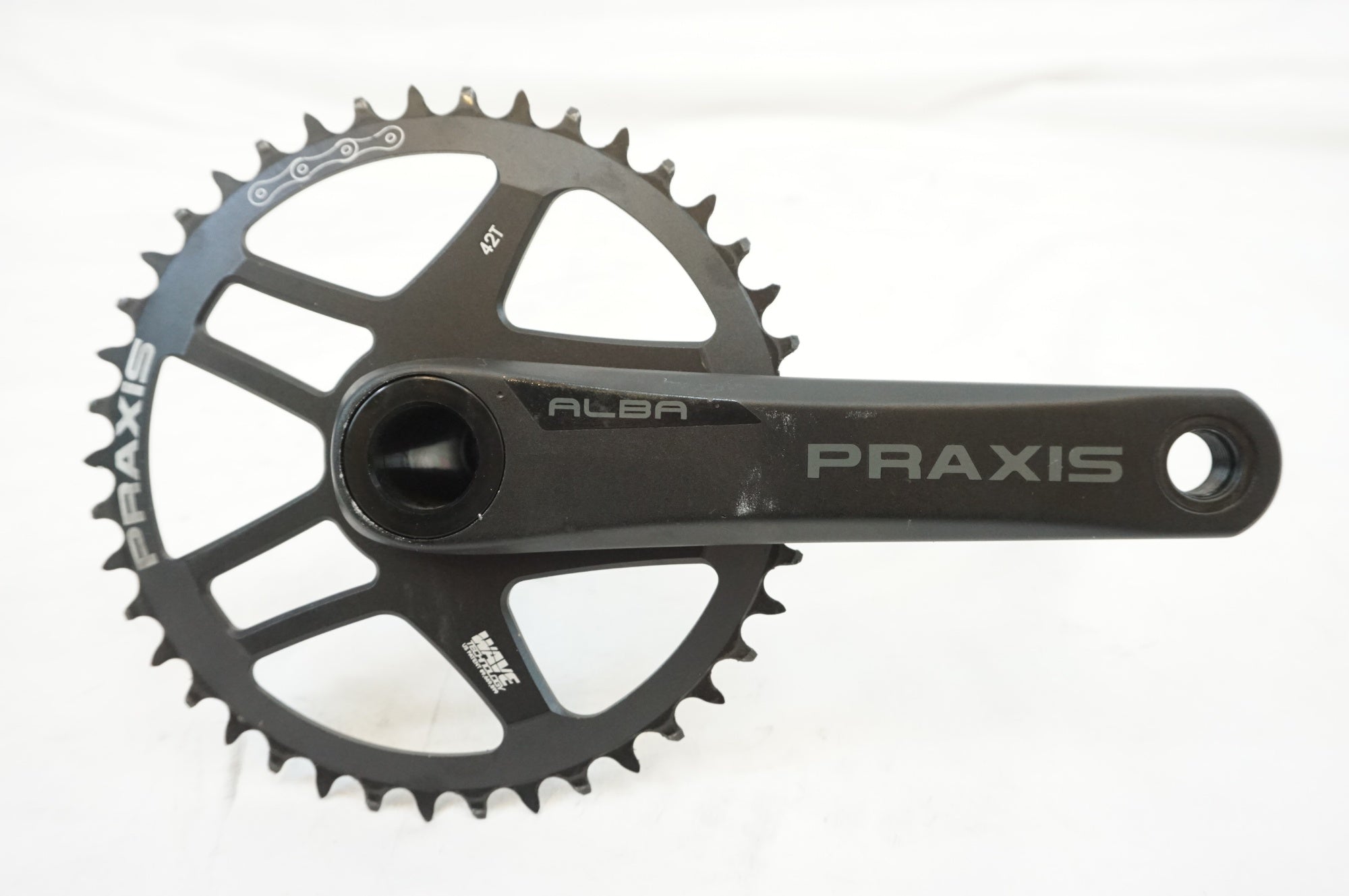 PRAXIS WORKS 「プラクシスワークス」 ALBA 42T 165mm クランクセット / 有明ガーデン店