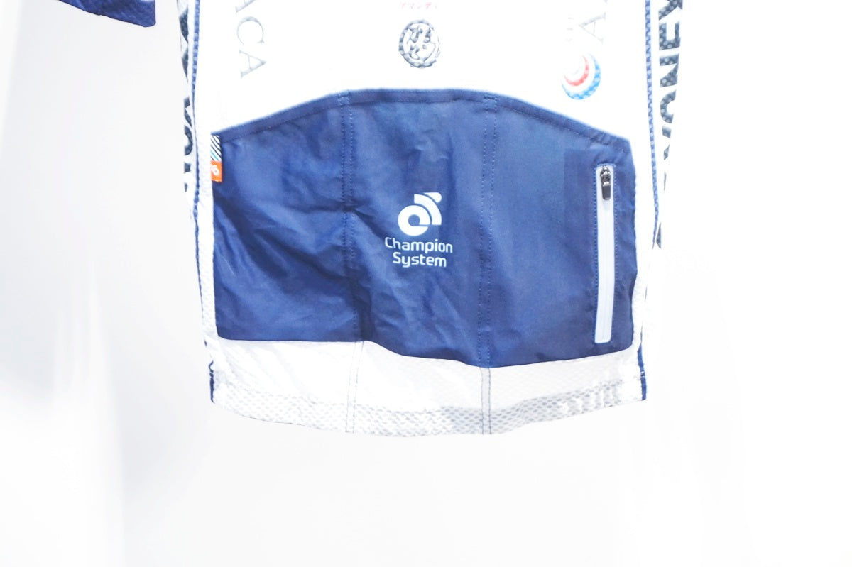 選手支給品チームイネオス　半袖ジャージ　チャンピオンバンド付　　カステリ　非売品 CHAMPION SYSTEM 「チャンピオンシステム」 Sサイズ 半袖ジャージ