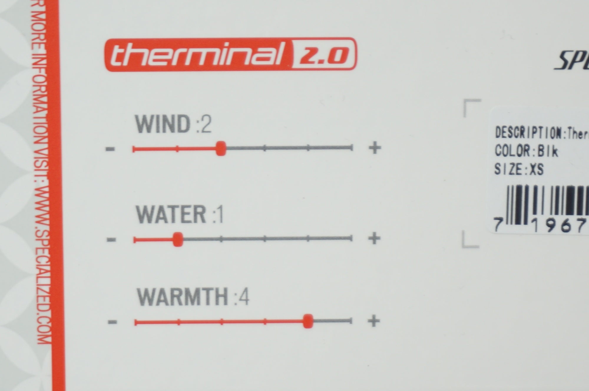 SPECIALIZED 「スペシャライズド」 THERMINAL 2.0 ARM WARMERS XSサイズ アームウォーマー / 世田谷店