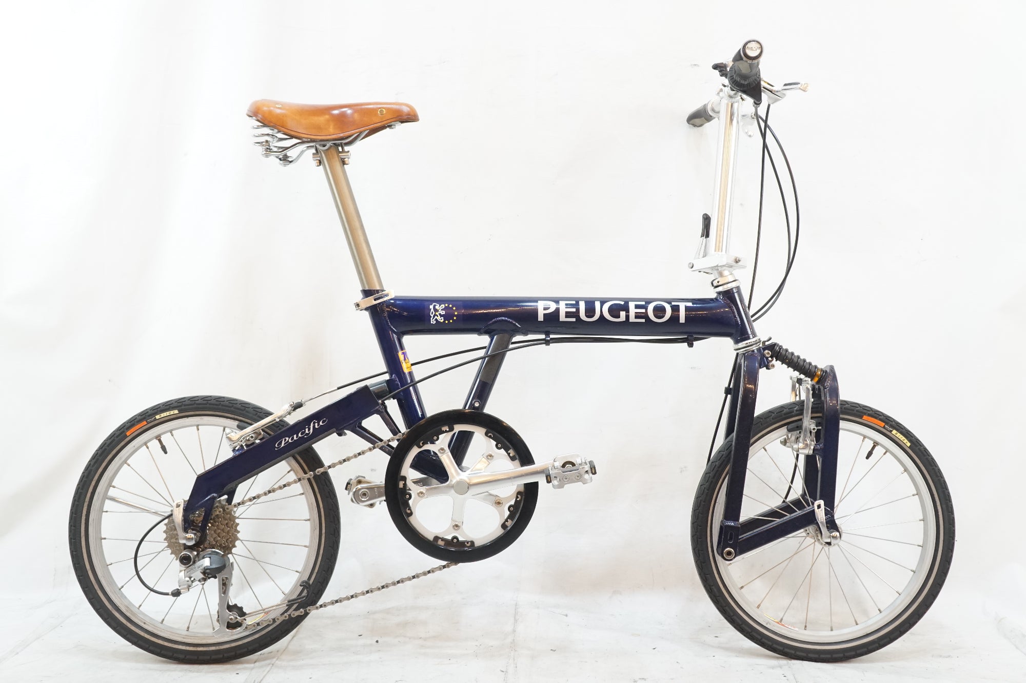 ジャンク PEUGEOT 「プジョー」 PACIFIC 18 2012年頃 18インチ 折り畳み自転車 / バイチャリ浦和ベース