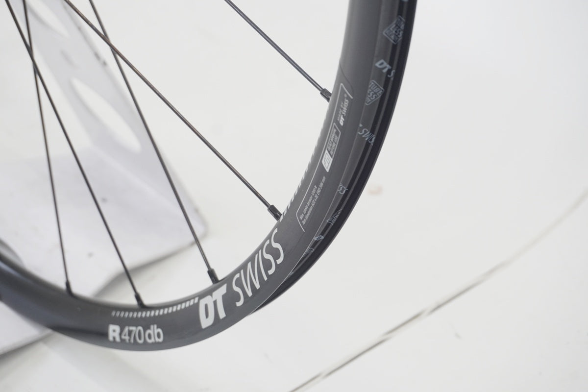 DT SWISS「ディーティースイス」 R470 DB ホイールセット/ 京都八幡店