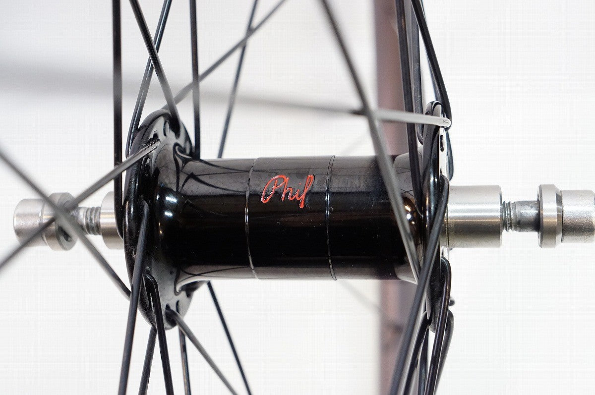 PHILWOOD 「フィルウッド」 LOW FLANGE TRACK HUB × H PLUS SUN リム ホイールセット / 熊谷本店