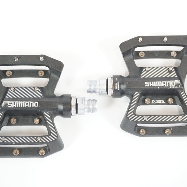 SHIMANO　PD-GR500　シマノ　自転車　新品ペダル SHIMANO 「シマノ」 PD-GR500 フラットペダル / 宇都宮店 ｜ バイチャリ