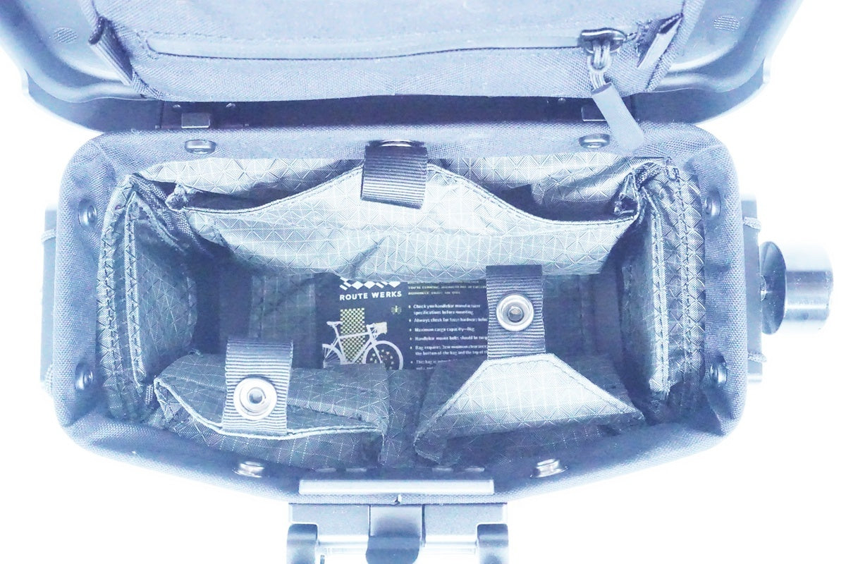 ROUTE WERKS「ルートワークス」 THE HANDLEBAR BAG ハンドルバーバッグ/ 京都西院店