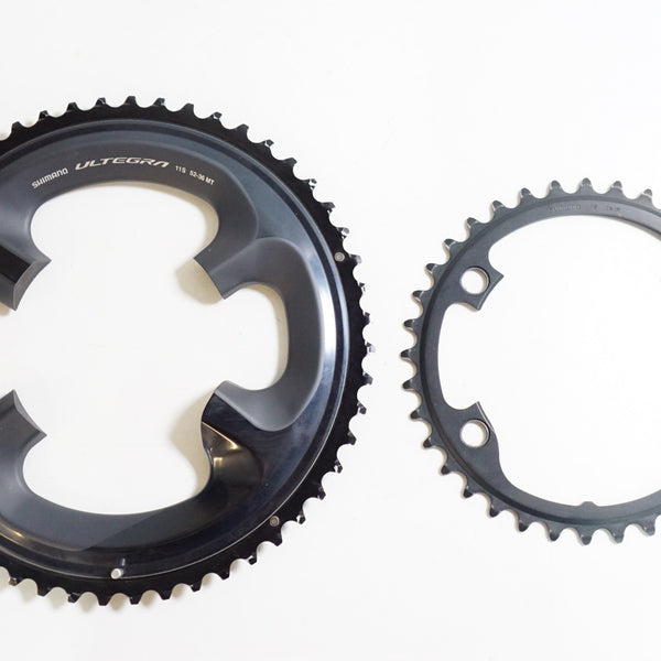 SHIMANO ULTEGRA 11S チェーンリング 52/36T ブラック Amazon | シマノ(SHIMANO) リペアパーツ チェーンリング 36T-MT