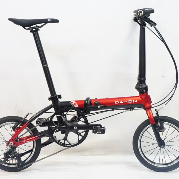 【オプション付き】DAHON K3 折りたたみ自転車 2022年モデル 室内保管 DAHON 「ダホン」 K3 2022年モデル 14インチ 折り畳み自転車 / 熊谷