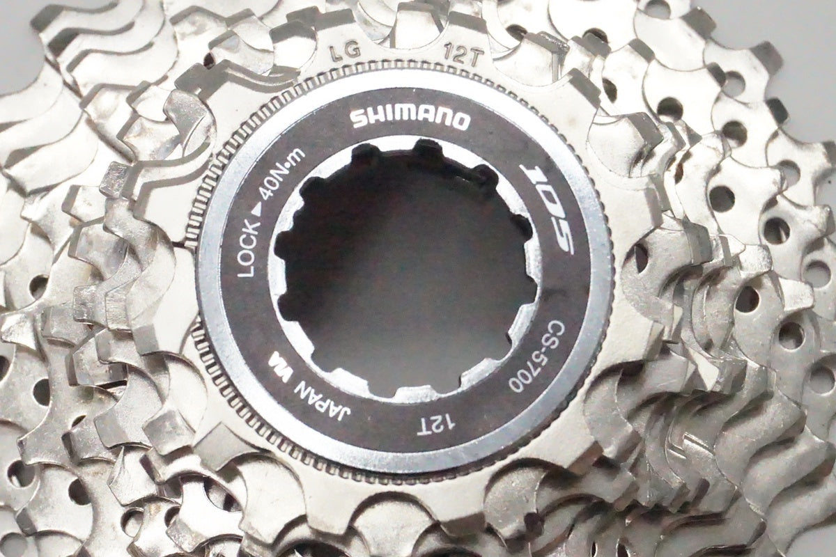 SHIMANO「シマノ」 105 CS-5700 12-25T スプロケット/ 京都西院店