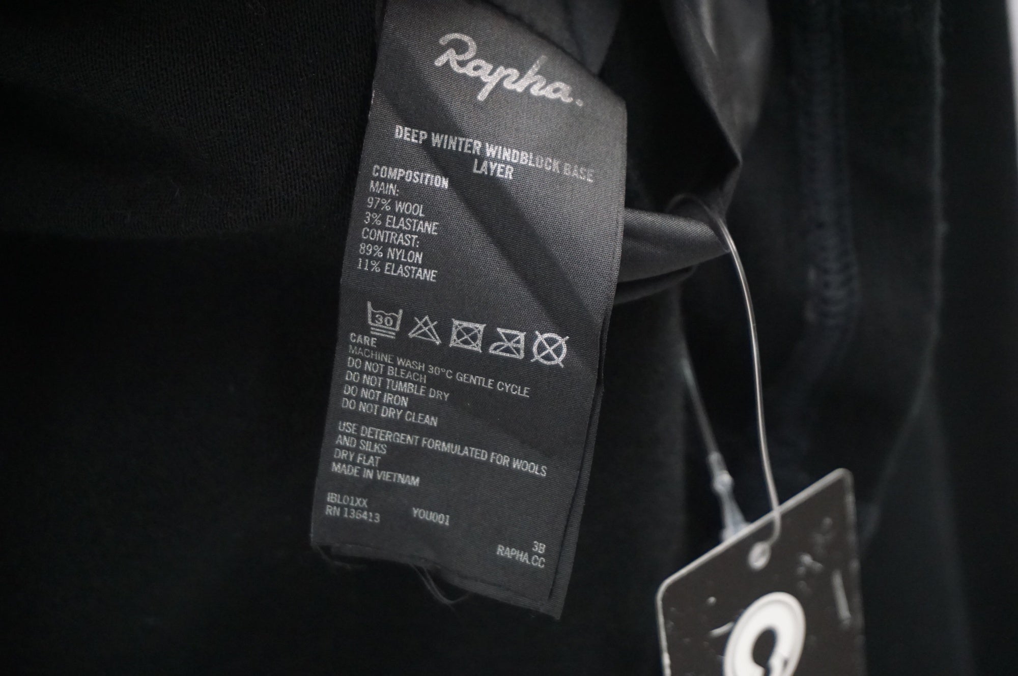 RAPHA 「ラファ」 DEEP WINTER WINDBLOCK BASELAYER XSサイズ メンズ インナー / 福岡アイランドシティ店