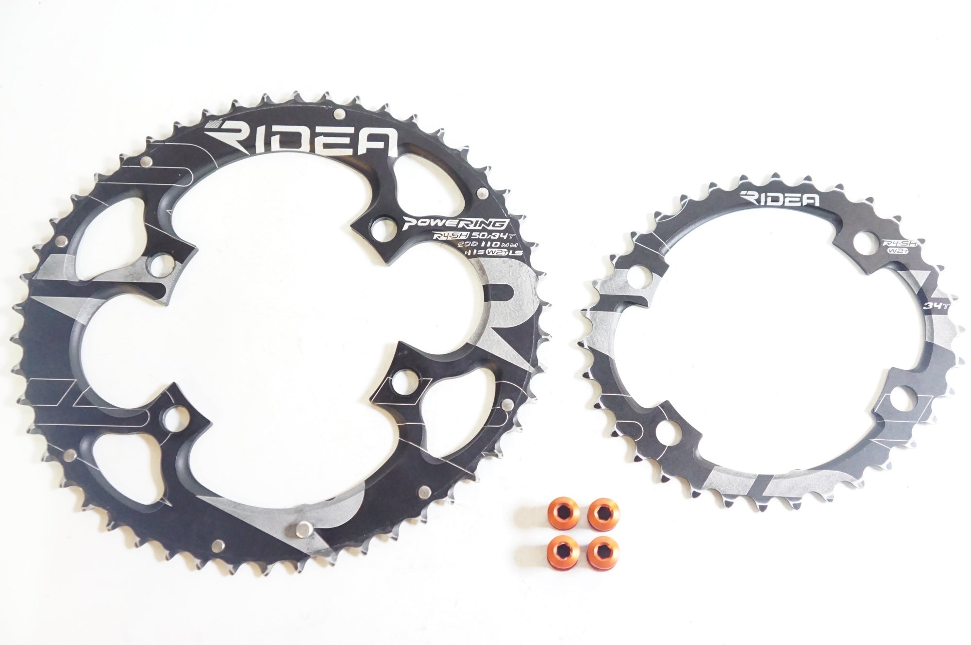 RIDEA 「ライデア」 ROWER RING R4-SH 50-34T チェーンリング / 熊谷本店