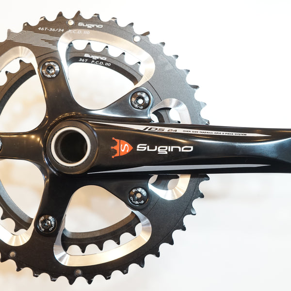 Sugino スギノ OX110 IDS24 クランク　160mm Amazon | Sugino(スギノ) OX2-901D 44x30 160mm SILVERオールシルバー