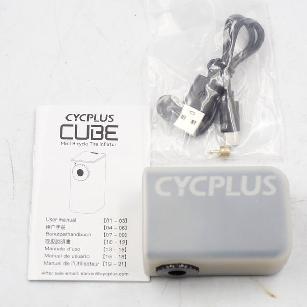 CYCPLUS  CUBE  新品未使用 CYCPLUS 「サイクプラス」 CUBE 電動エアポンプ / 奈良店