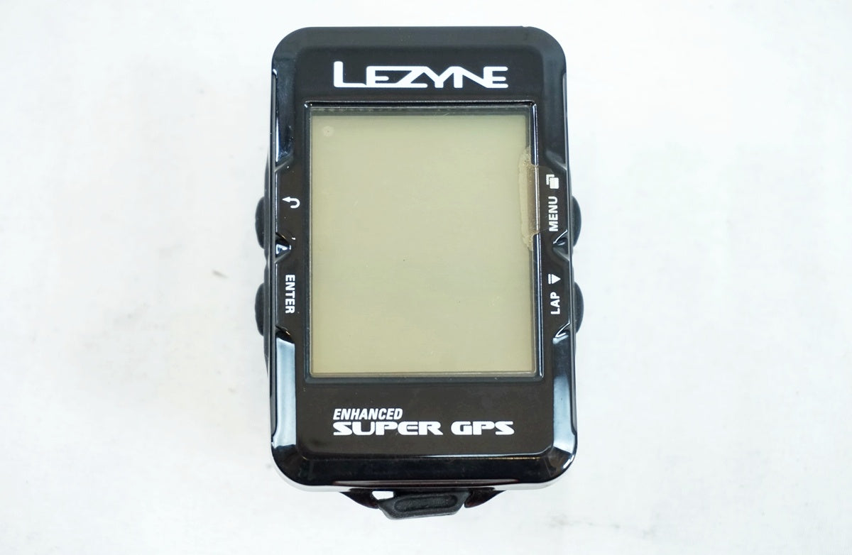 LEZYNE 「レザイン」 ENHANCED SUPER GPS サイクルコンピューター