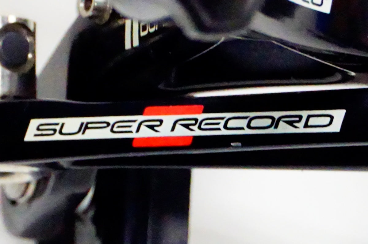 Campagnolo Record キャリパーブレーキ ブラック/レッド CAMPAGNOLO 「カンパニョーロ」 SUPER RECORD キャリパーブレーキ