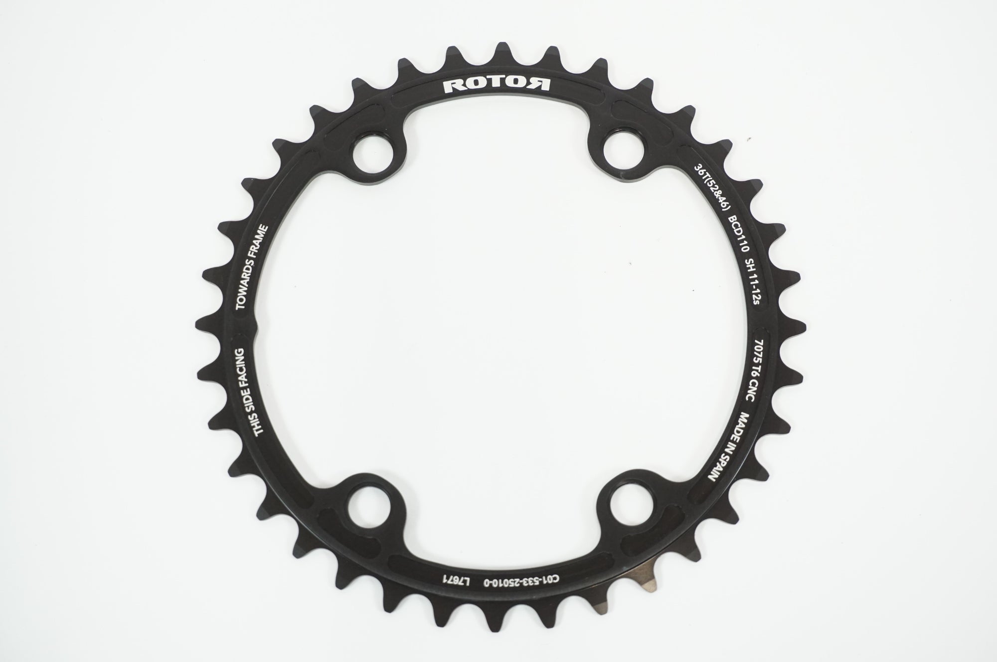 ROTOR 「ローター」 R RING インナー 36T 110BCD 4アーム チェーンリング / 宇都宮店