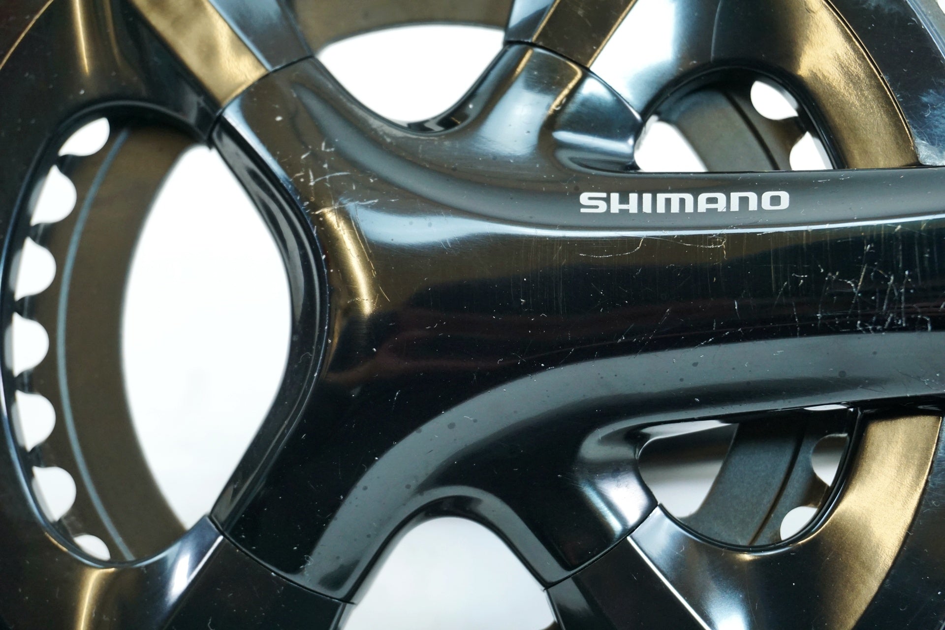 Shimano RS510 165mm 50-34T りゅう様お取り置き品 Shimano 105 FC-RS510 Crankset - 165mm, 11-Speed, 50/34t, 110