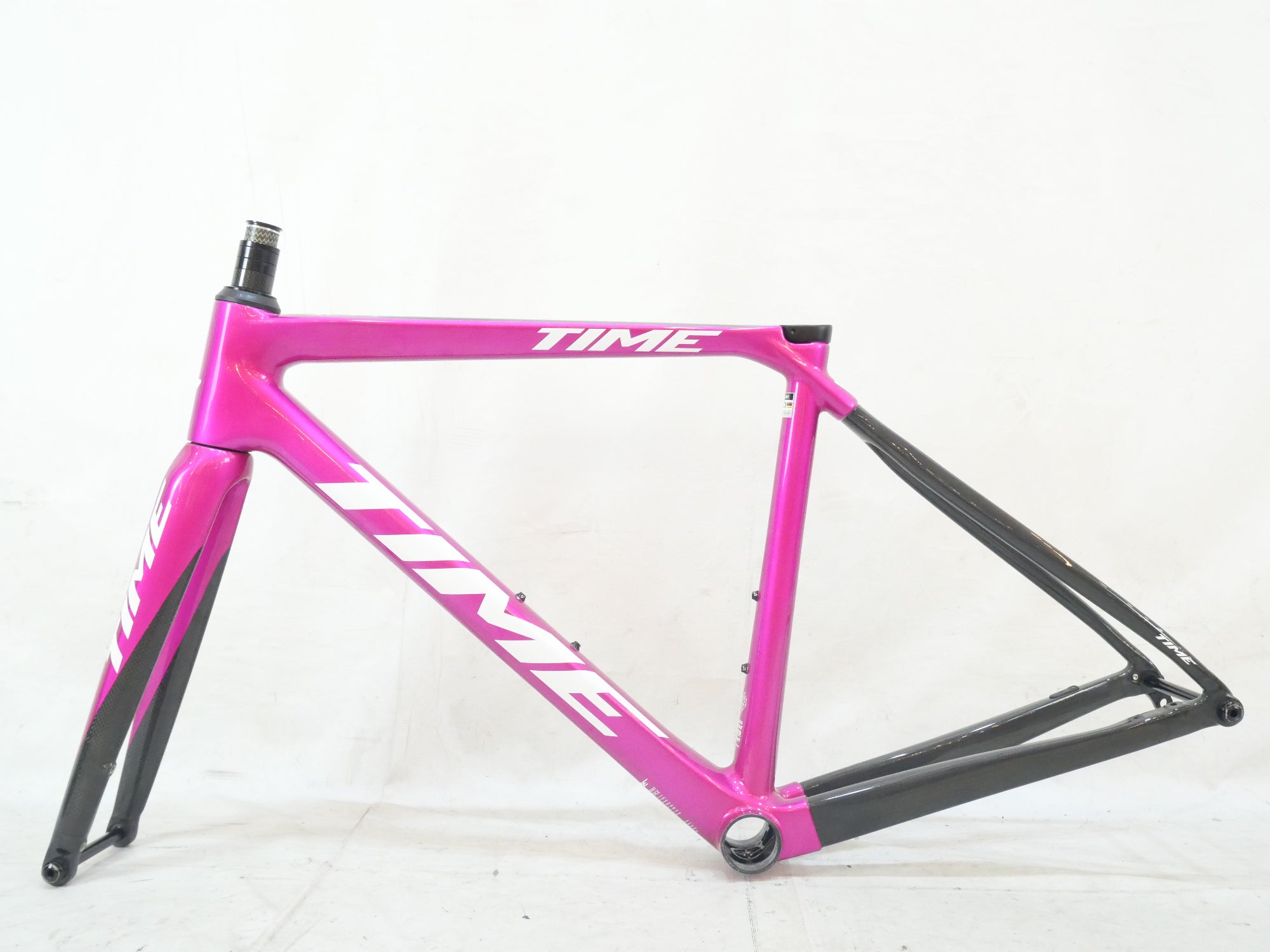 TIME Alpe d’huez21 discフレームセットXXSサイズ※訳あり TIME(タイム) ALPE D'HUEZ21(アルプデュエズ21) DISC フレーム