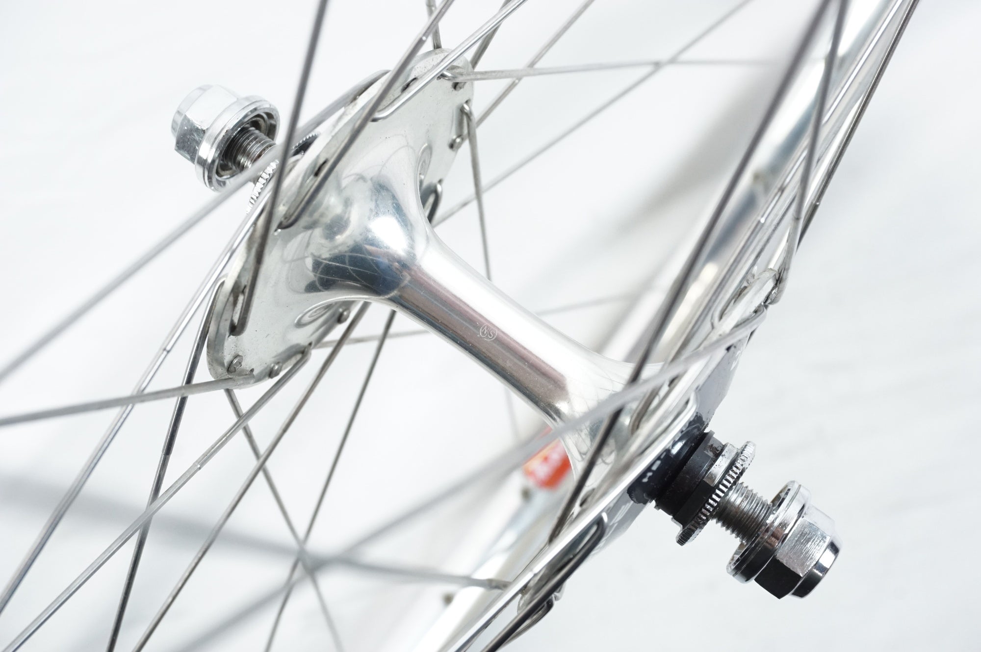 SHIMANO 「シマノ」 DURA-ACE HB-7600 / ARAYA 16B RED シングル 手組 ホイールセット / 中目黒店