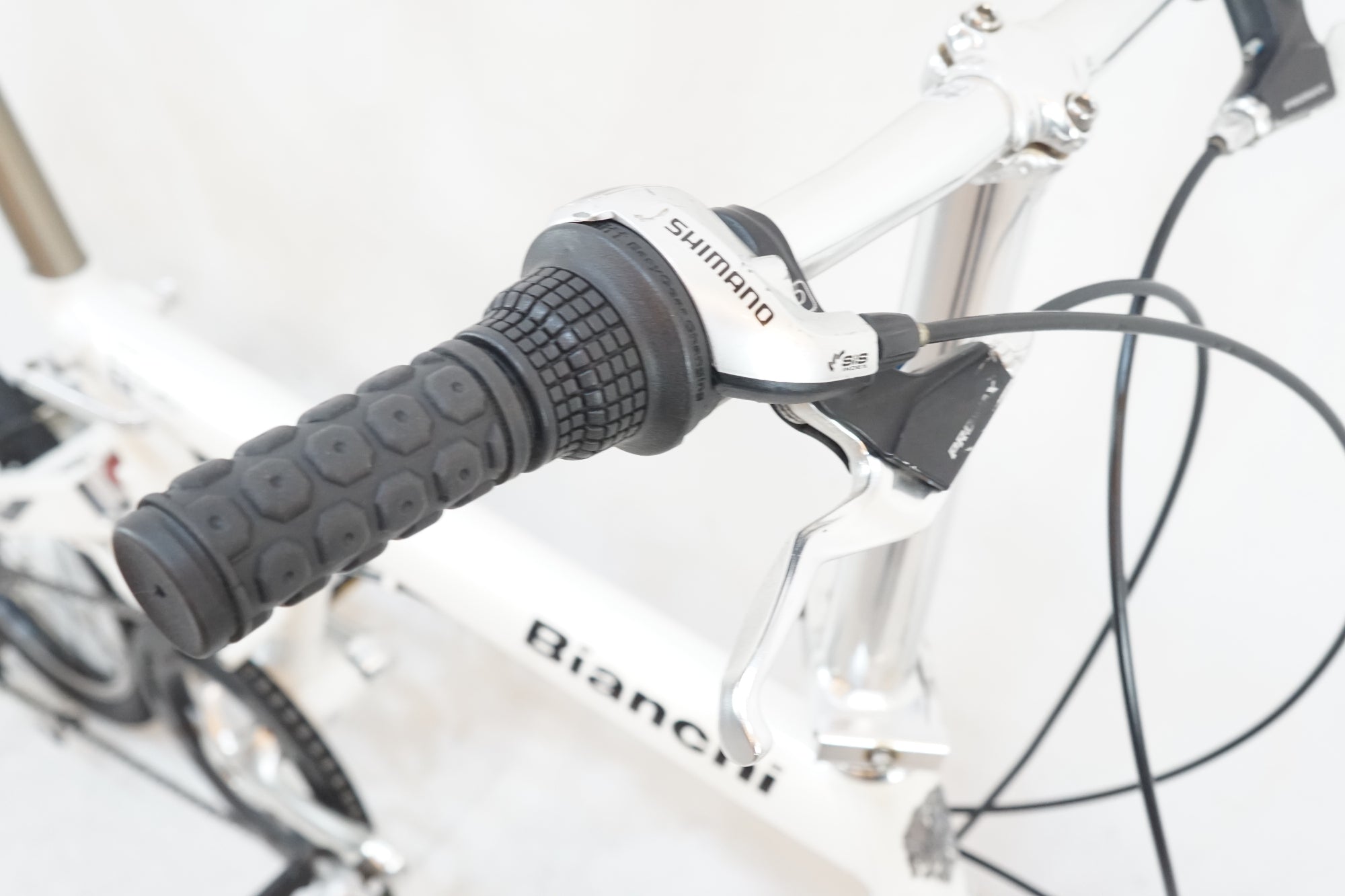 ジャンク BIANCHI 「ビアンキ」 FRETTA 18インチ 2008年頃 折り畳み自転車 / バイチャリ浦和ベース