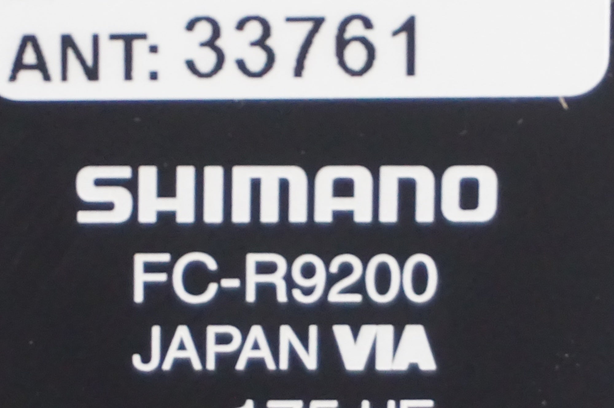 SHIMANO 「シマノ」 DURA ACE FC-R9200 STAGES 52-36T 175mm パワー