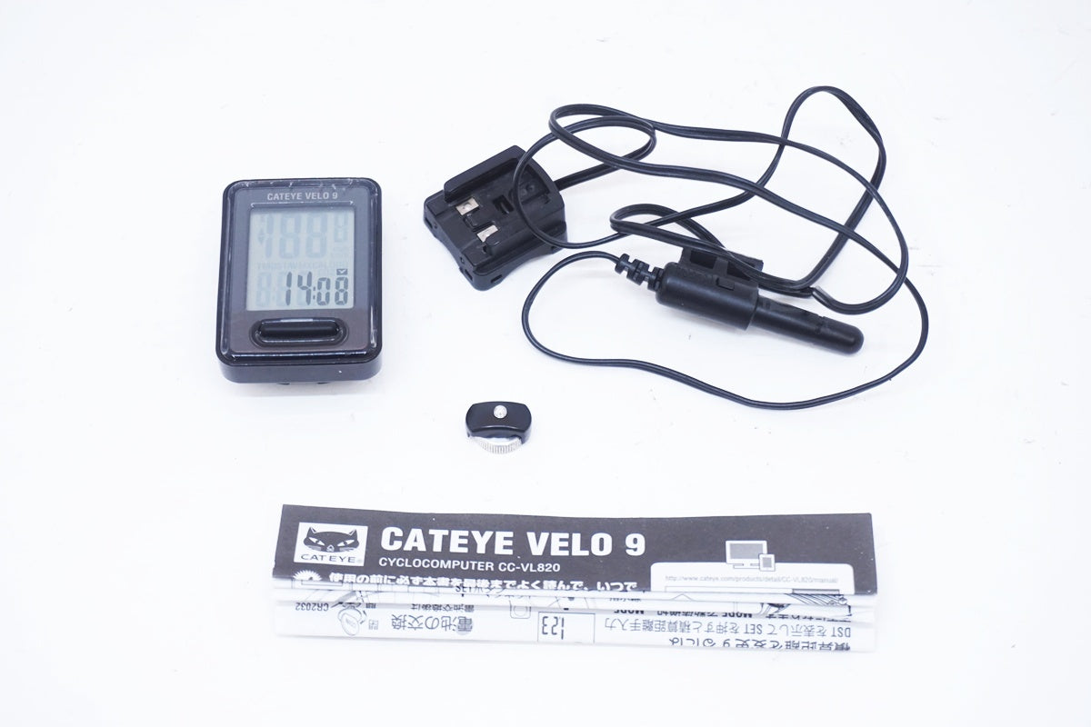 CATEYE 「キャットアイ」 VELO9 サイクルコンピューター  / 大阪美原北インター店