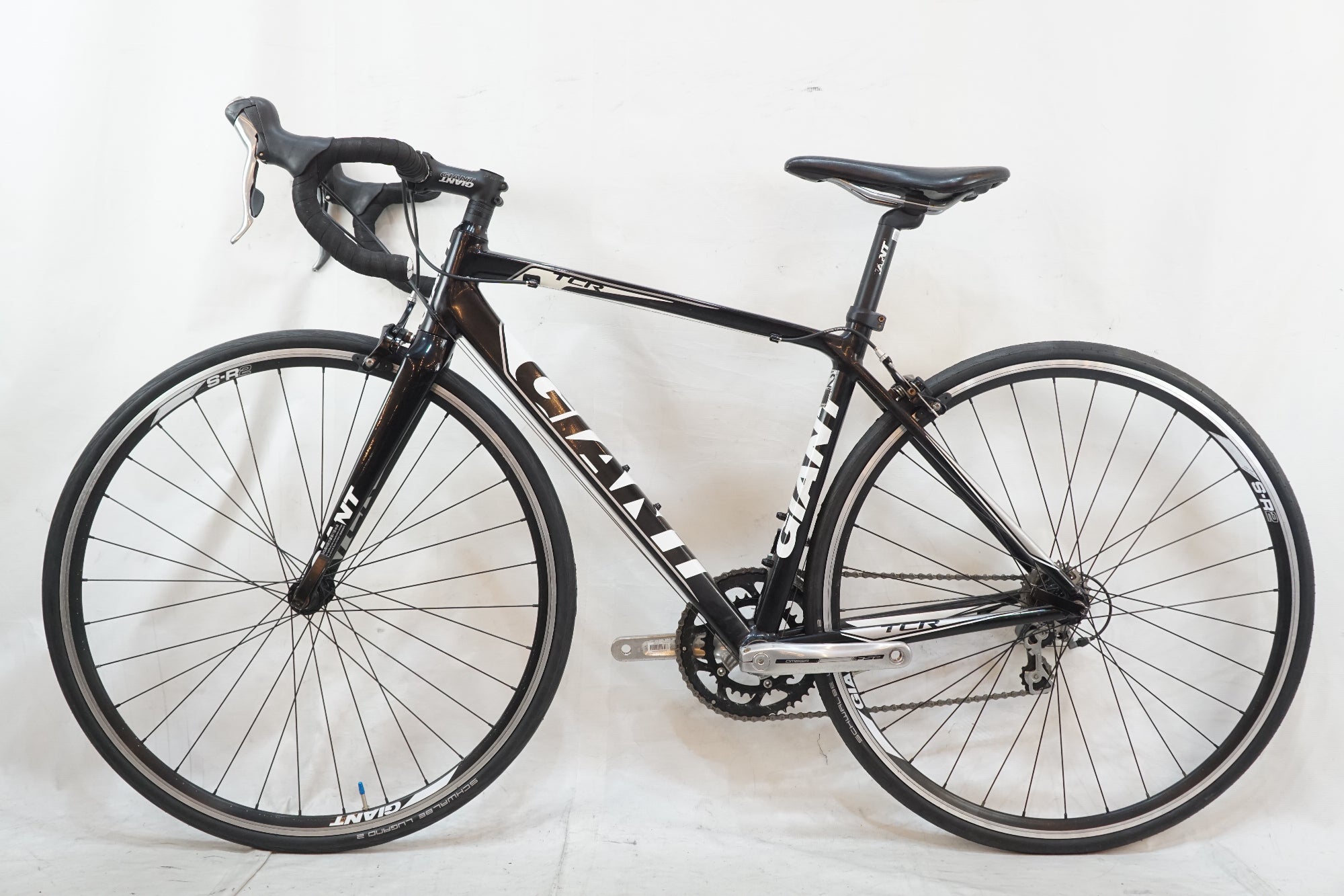 GIANT（ジャイアント） フレーム+付属パーツ付き 2012年 TCR2 「ジャイアント」 最終値下げ 美品 ロード 2012年 APEX SRAM SL3 TCR GIANT 自転車本体