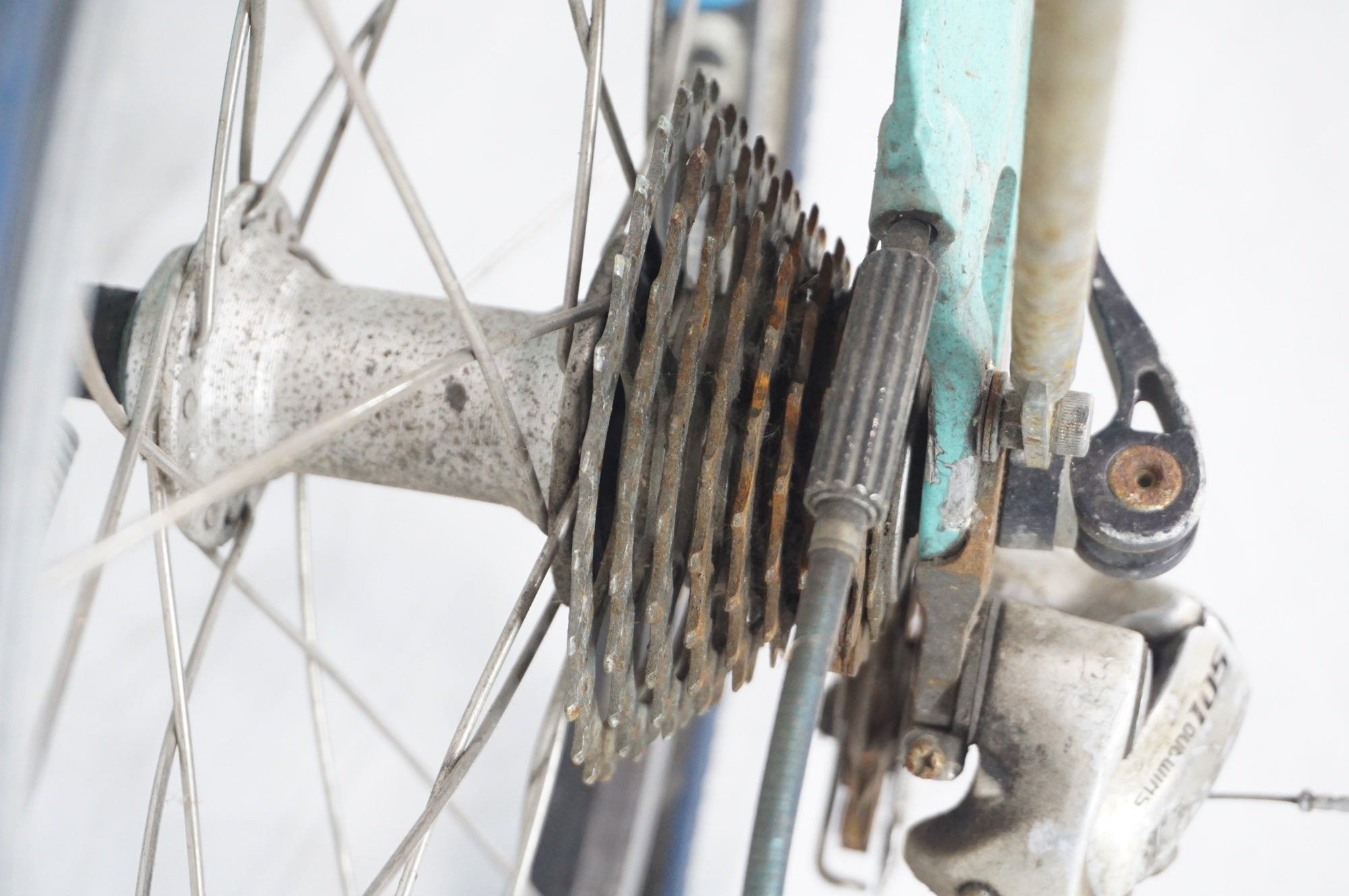 ジャンク BIANCHI 「ビアンキ」 FRETTA-T BD-1 BIRDY 2005年頃 18インチ 折り畳み自転車 / 阪急塚口店