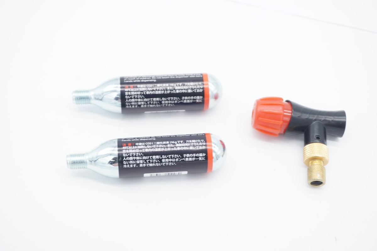 TNI 「ティーエヌアイ」 CO2ボンベ＋ブランド不明インフレーターセット / 滋賀大津店