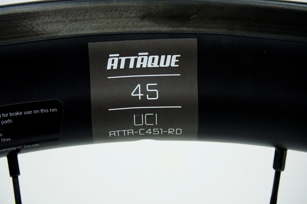 ◎◎ATTAQUE アタッキ ATTA-C451-RD カーボンホイール 単品 現状渡し ◎◎ ATTAQUE アタッキ ATTA-C451-RD カーボンホイール 単品