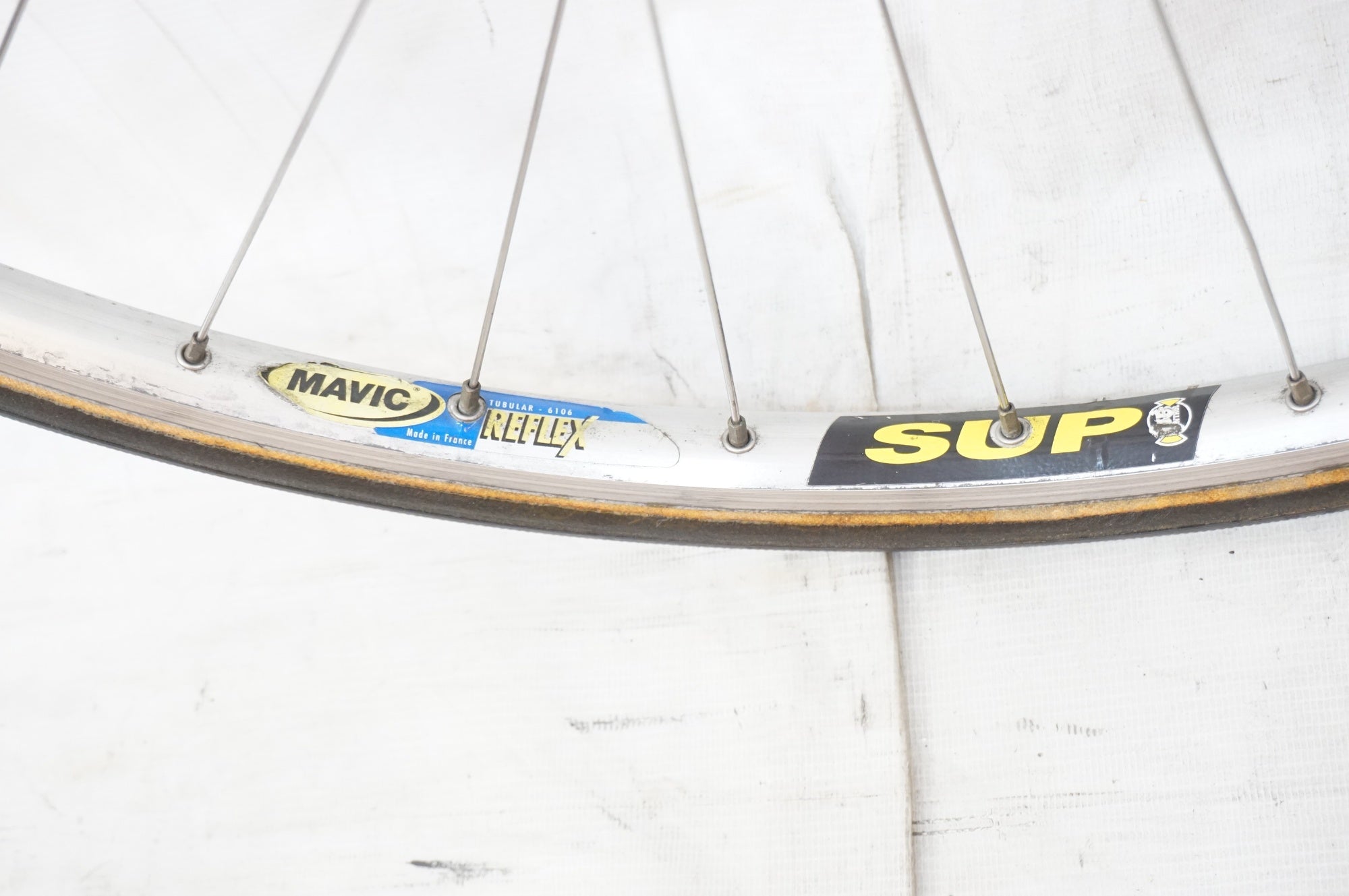 MAVIC 「マビック」 REFLEXS リム SHIMANO FH-7700 ハブ 手組み SHIMANO 8-10s ホイールセット / 浦和ベース