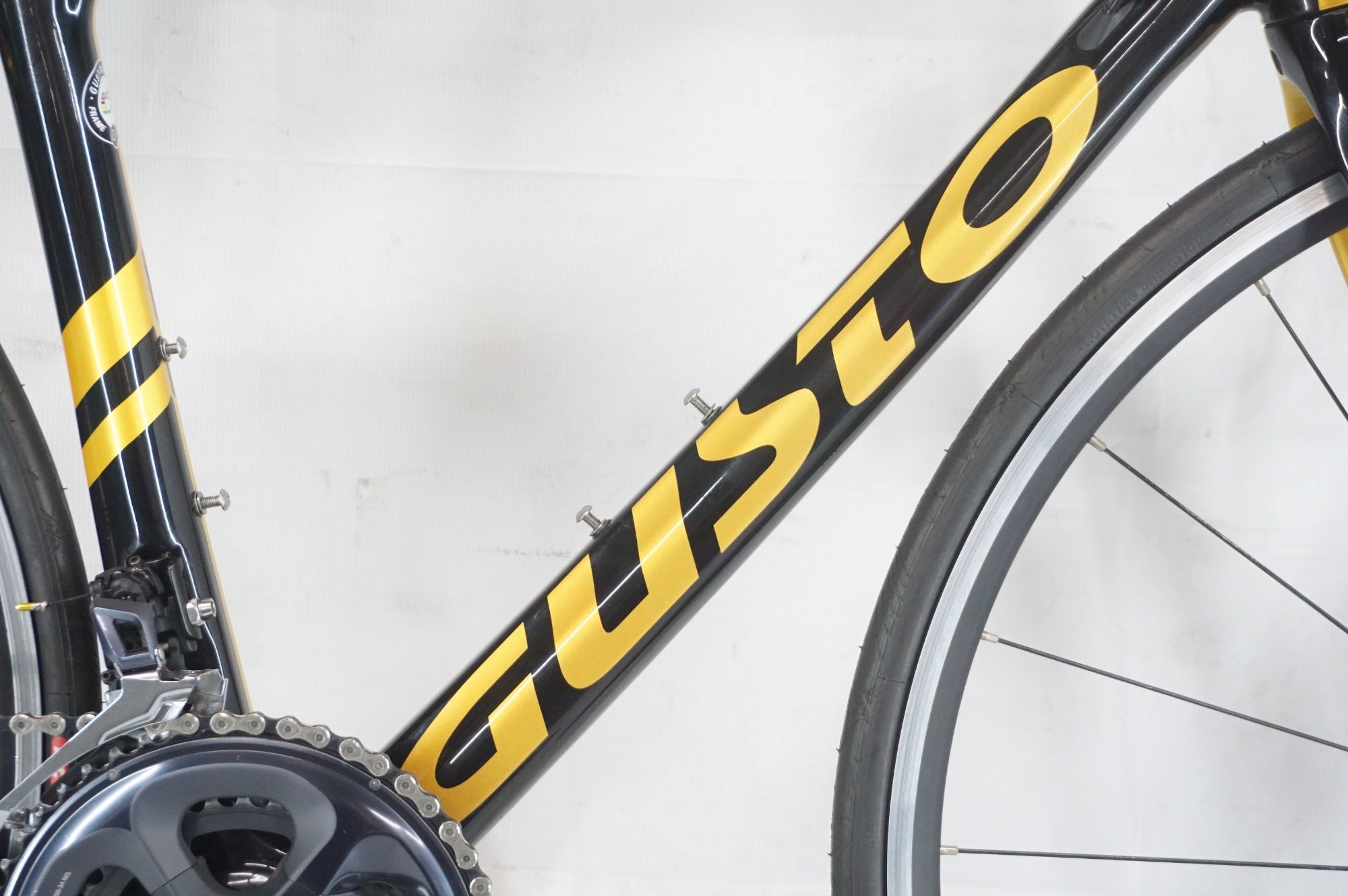 GUSTO RCR ロードバイク ブラック/イエロー 引取希望 GUSTO 「グスト」 RCR TEAM DURO LIMITED 2020年モデル ロードバイク
