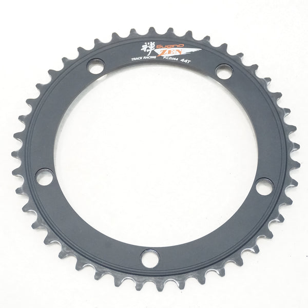 SUGINO ZEN チェーンリング NJS 46T PCD144 新型シルバー SUGINO 「スギノ」 ZEN 44T PCD144 チェーンリング / 横浜戸塚店