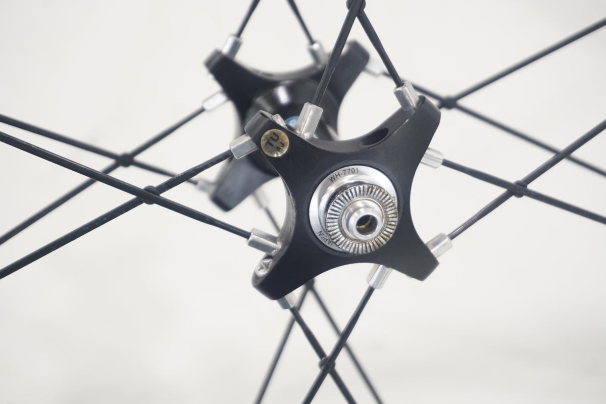 SHIMANO シマノ WH-7701 700Cアルミ ホイール　前後セット SHIMANO シマノ WH-7701 700Cアルミ ホイール 前後セット