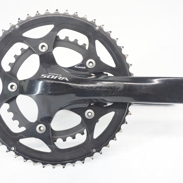 シマノ SORA コンポ4点セット（STI、クランク、前後ディレイラー） SHIMANO 「シマノ」 SORA FC-3550 50-34T 170mm クランクセット / 阪急