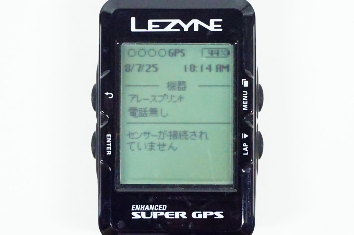 LEZYNE 「レザイン」 ENHANCED SUPER GPS サイクルコンピューター / 名古屋大須店