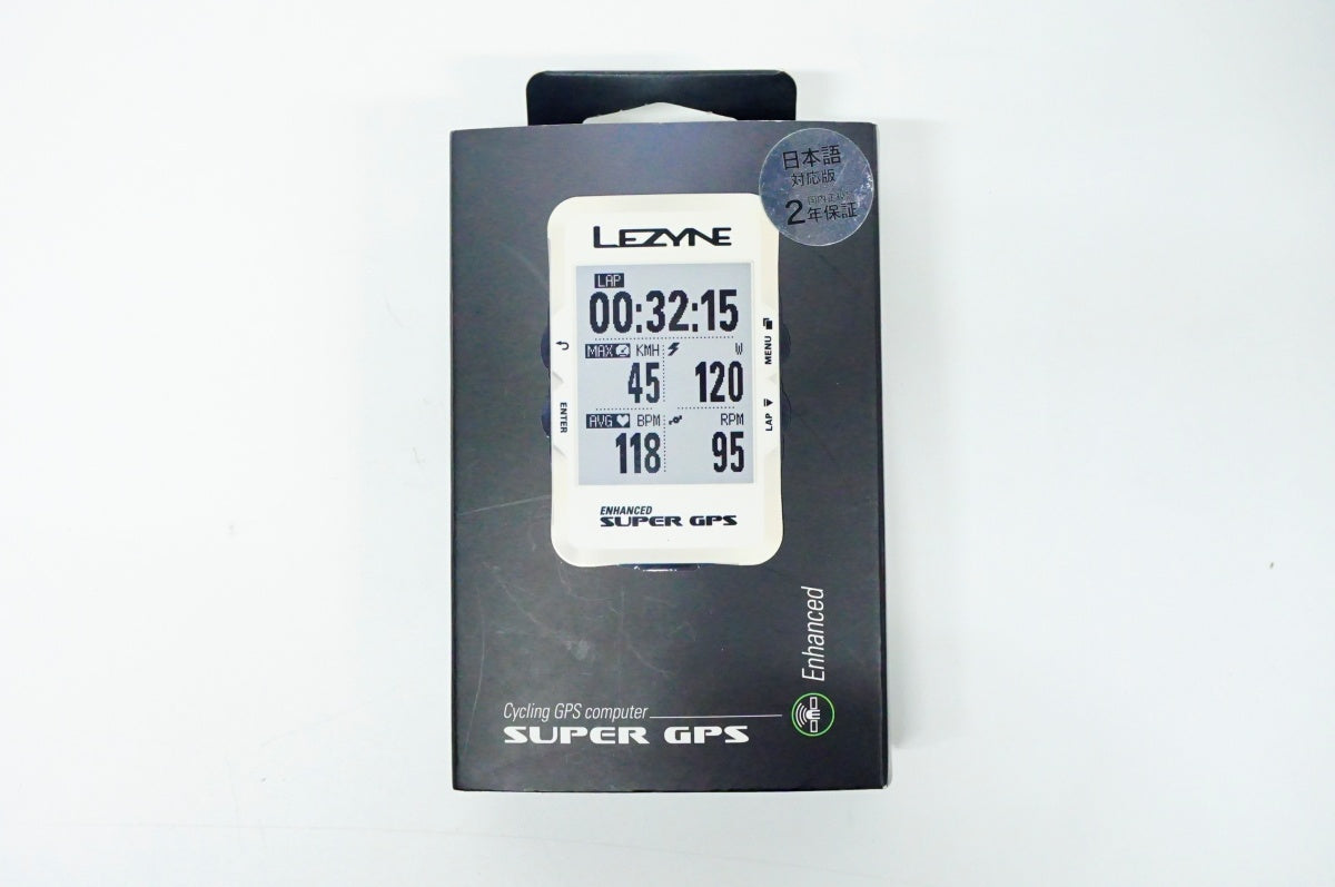 LEZYNE 「レザイン」 SUPER GPS サイクルコンピューター / 名古屋大須店