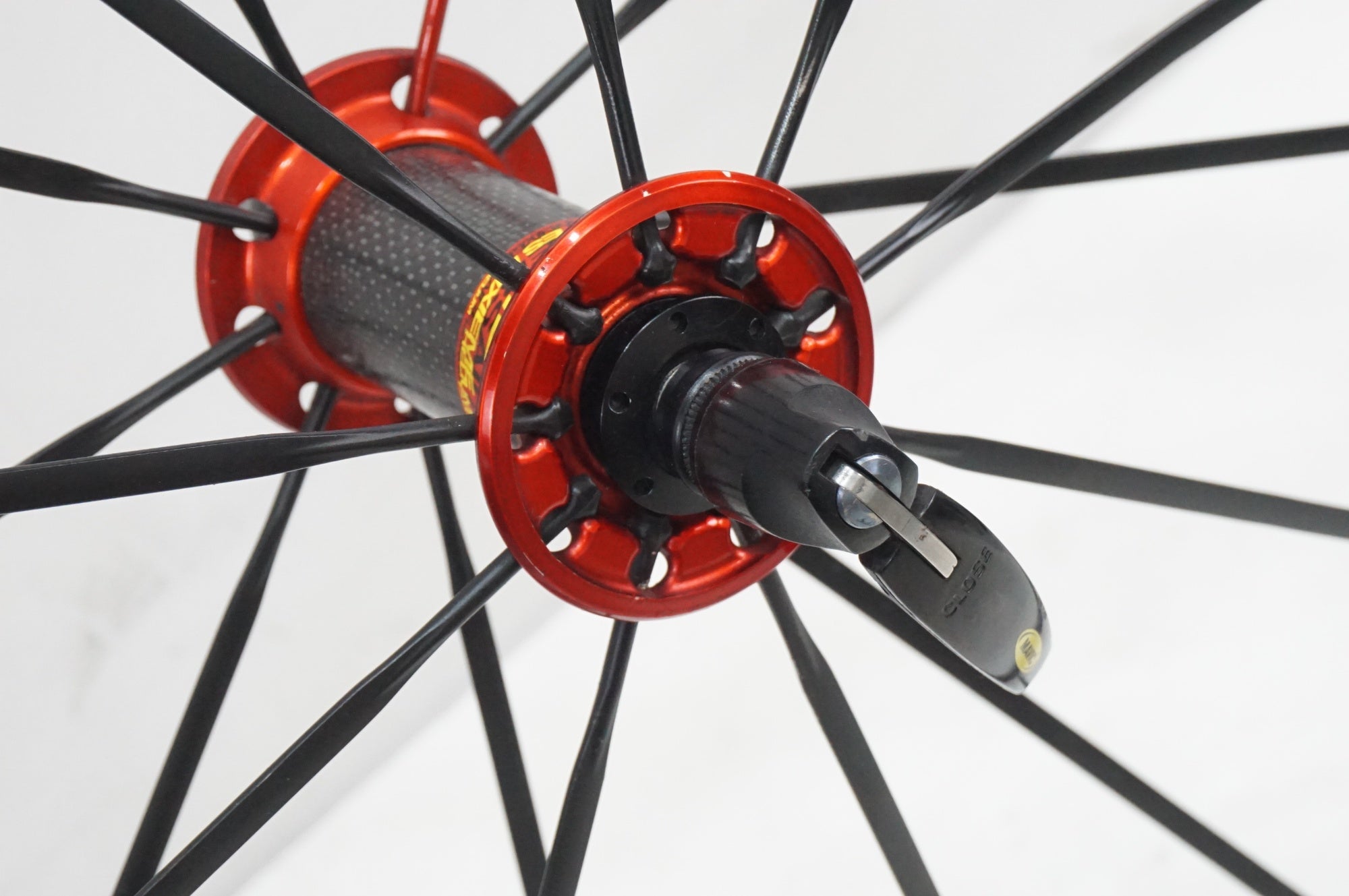 Shimano 105 完組ホイール 11速 黒赤 MAVIC 「マヴィック」 KSYRIUM ES シマノ11S ホイールセット / 大宮店