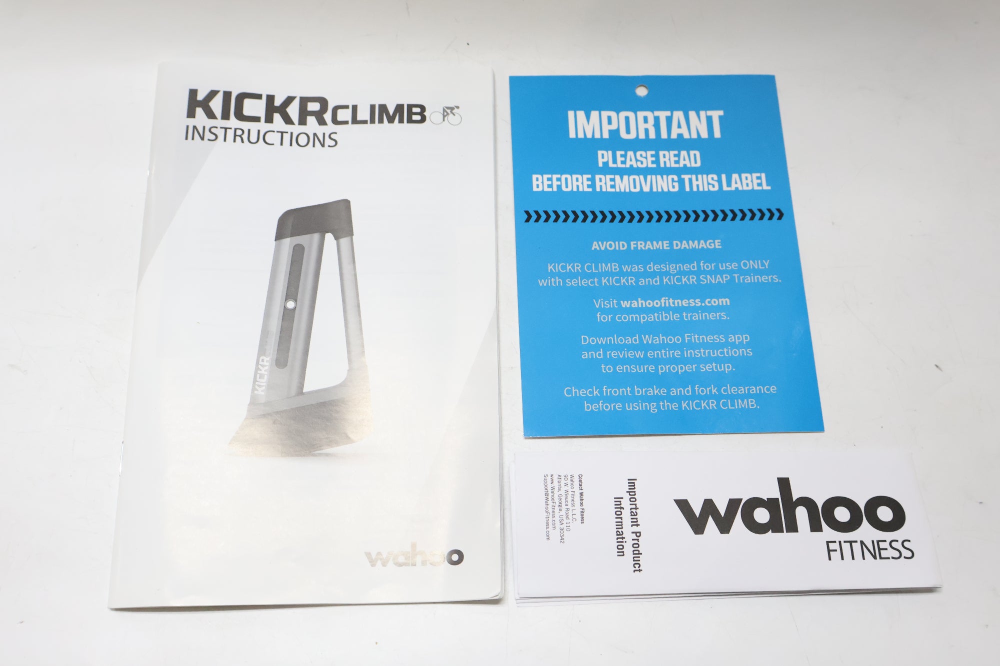 WAHOO 「ワフー」 KICKR CLIMB インドアグレードシミュレーター / 高知店