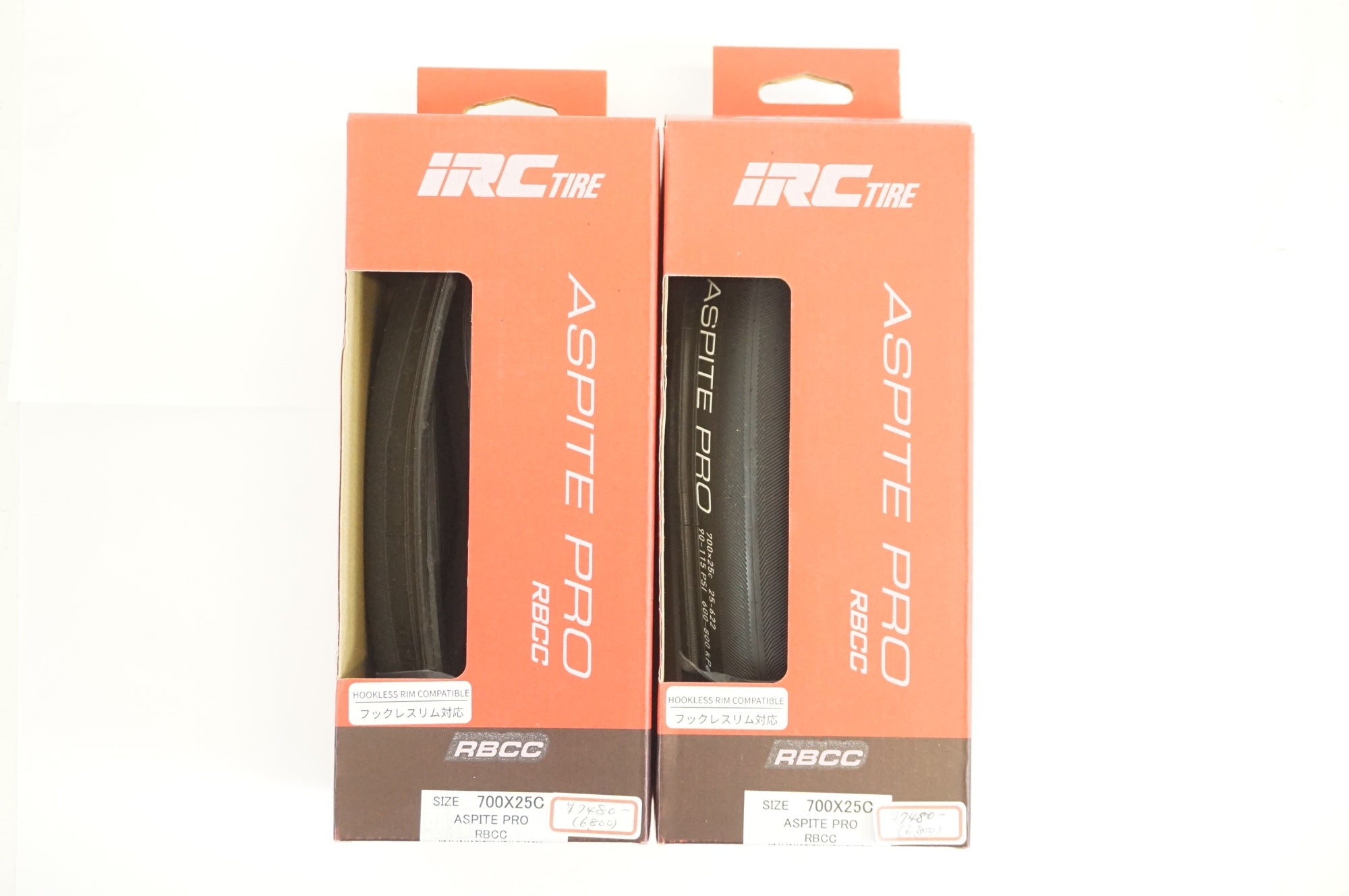 IRC 「アイアールシー」 TIRE ASPITE PRO RBCC 700x25C 2本セット タイヤ / 宇都宮店