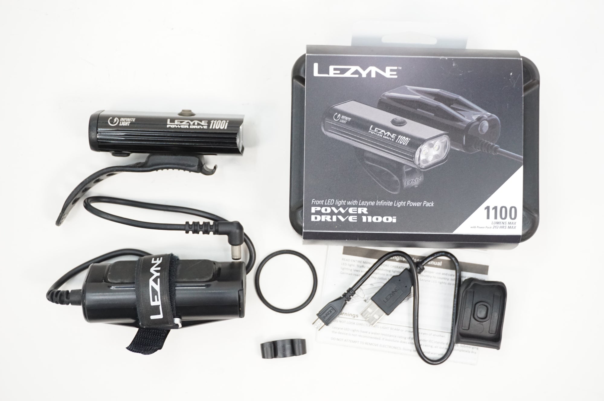 LEZYNE 「レザイン」 POWER DIRVE 1100 i フロントライト/ 川越店
