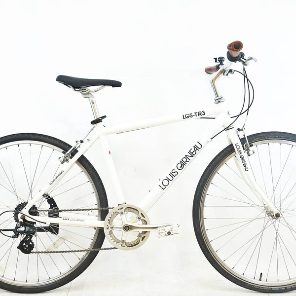 【引き取り希望】クロスバイク ホワイト 引き取り希望】クロスバイク ホワイト GR-001 クロスバイク 6段