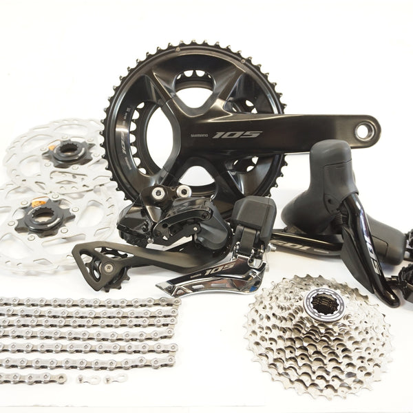 Shimano 105 コンポセット タイヤのおまけ付き SHIMANO 「シマノ」 105 R7150 R7170 コンポセット / 宇都宮店