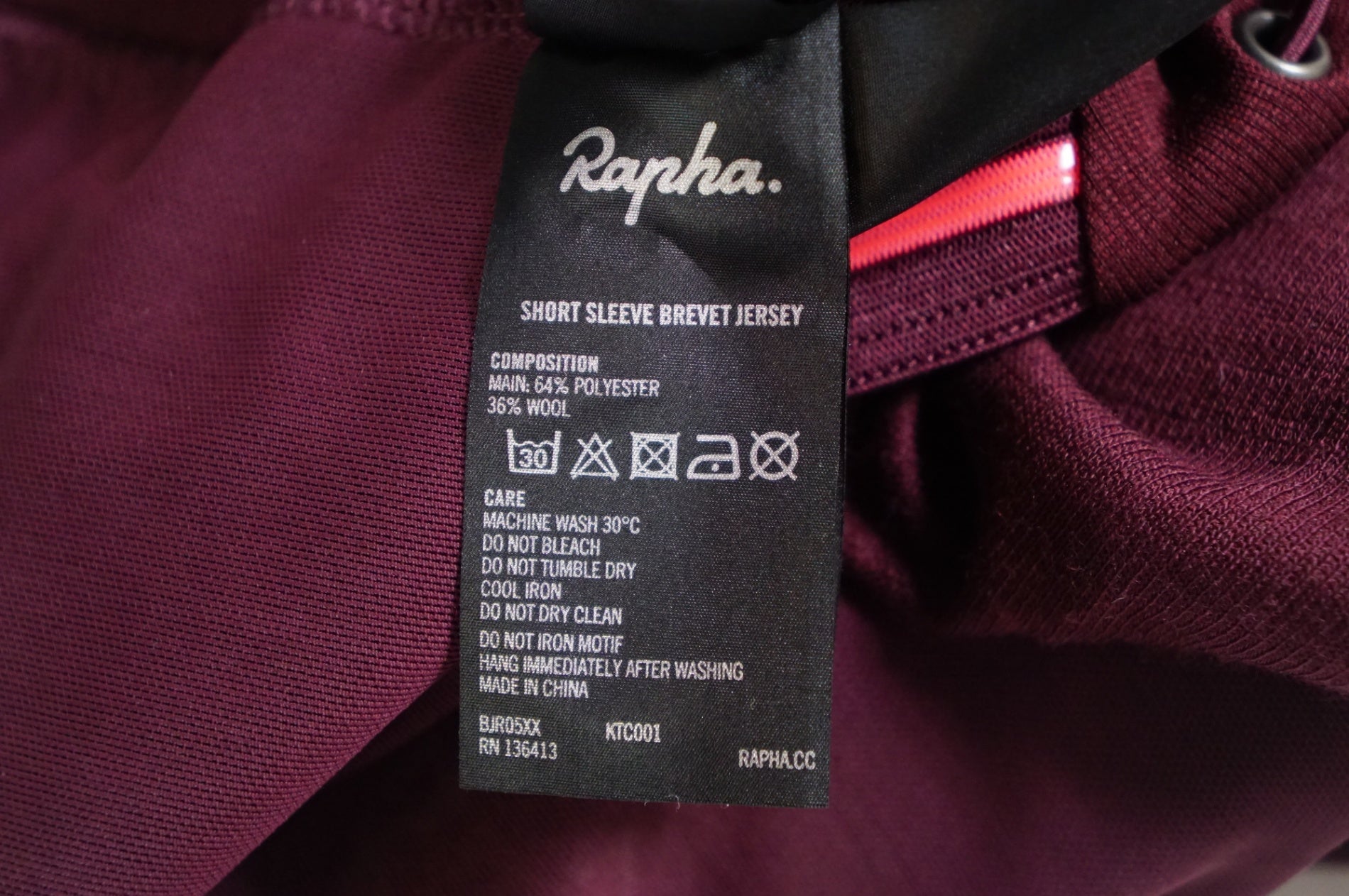 RAPHA 「ラファ」 SHORT SLEEVE BREVET JERSEY サイズM 半袖ジャージ / 熊谷本店